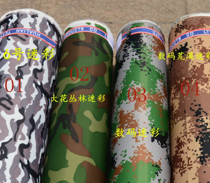 Breed 145 cm Oxford doek camouflage gedrukt zilver of PU waterdichte ... Breed 145 cm Oxford doek camouflage gedrukt zilver of PU waterdichte ...