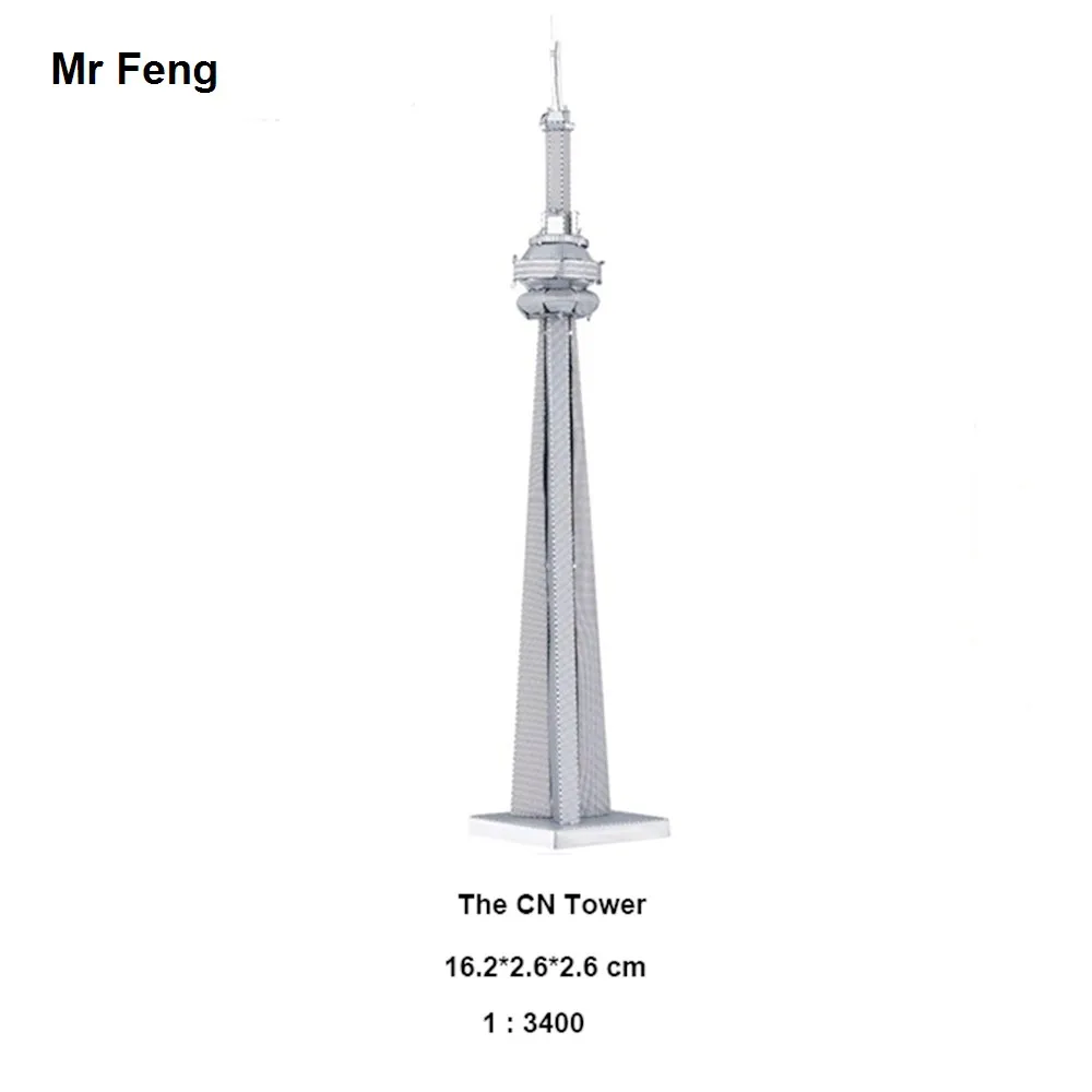 cn tower 3d puzzle