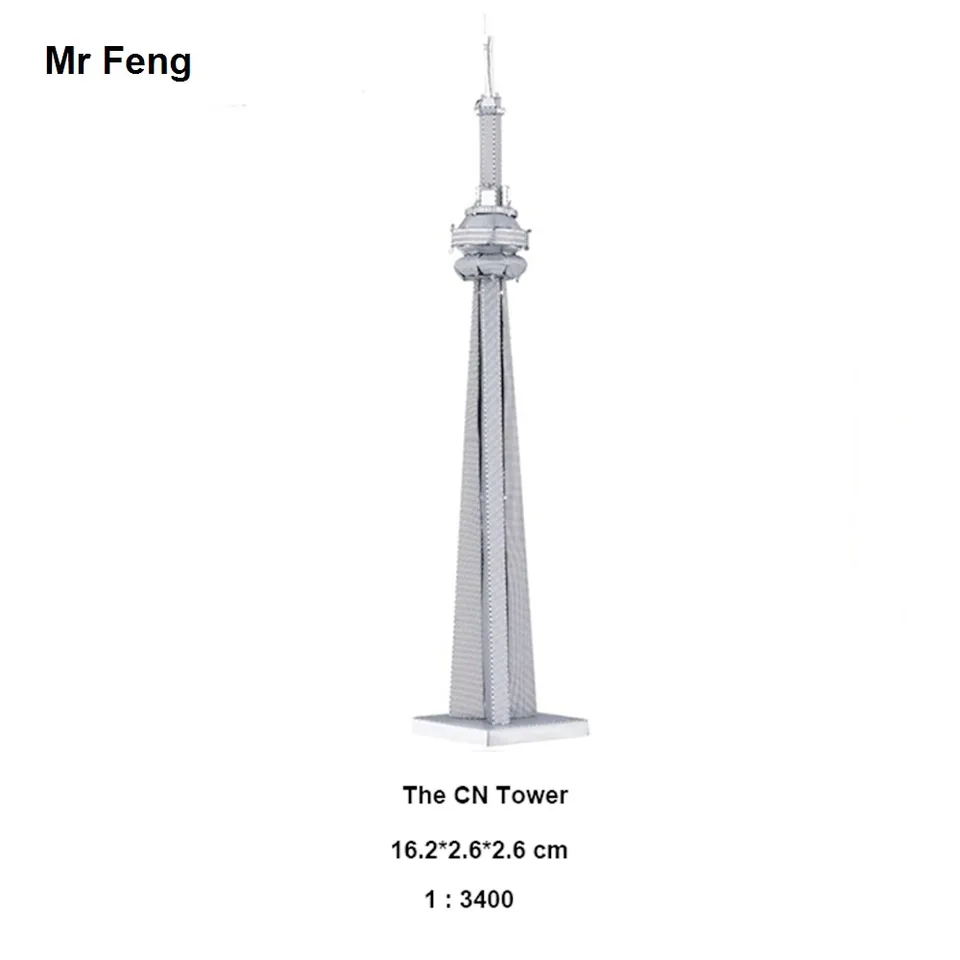 cn tower 3d puzzle