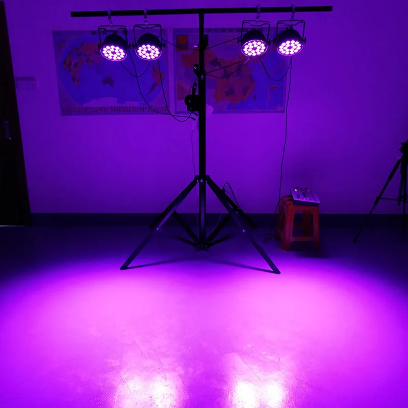 Liga de Alumínio Rgbwa plus uv Luzes de Discoteca Equipamento de Palco Led Par 18x18 Shdhds w Luzes Dmx512 6in1 Levou Iluminação Profissional dj 21 w luzes rgbwa + uv 6in1 led