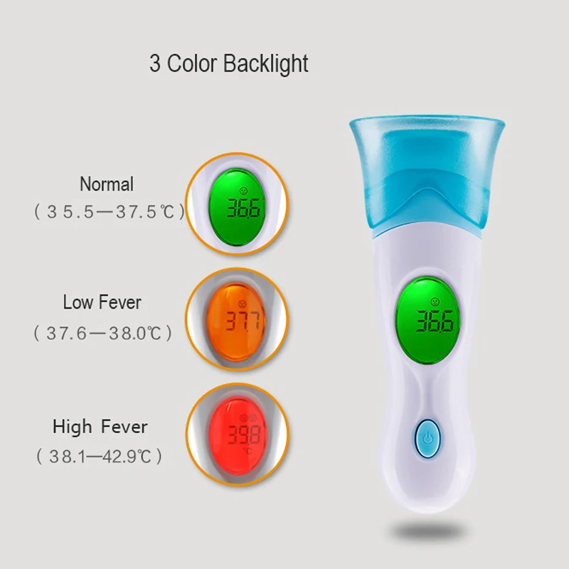 Многофункциональный Умный Детский Взрослый медицинский жар тела Электронный Детский Лоб Инфракрасный Ушной Термометр цифровой ЖК-изделия