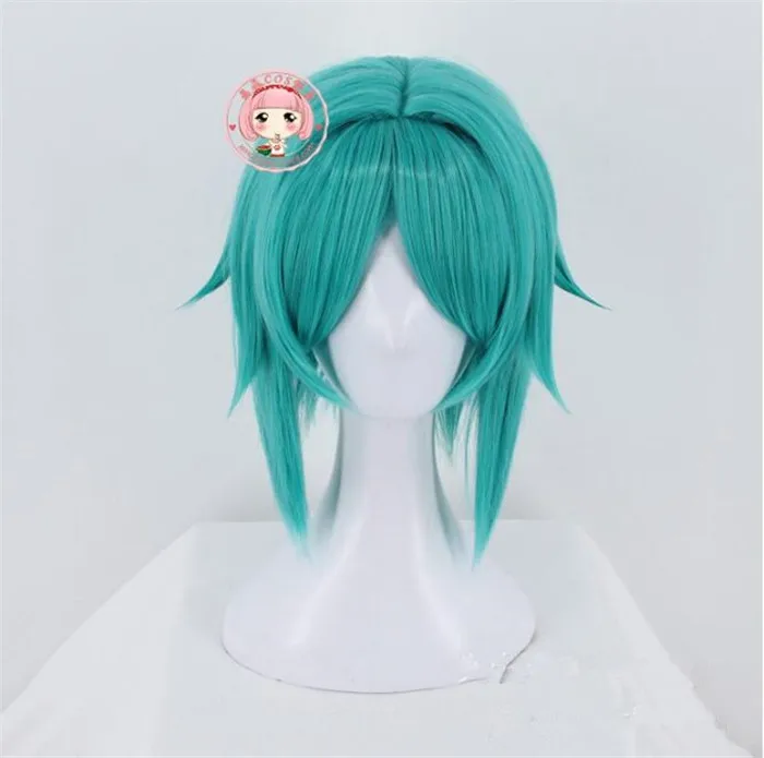 Головной убор для косплея Phosphophyllite из синтетических волос головной блестящего