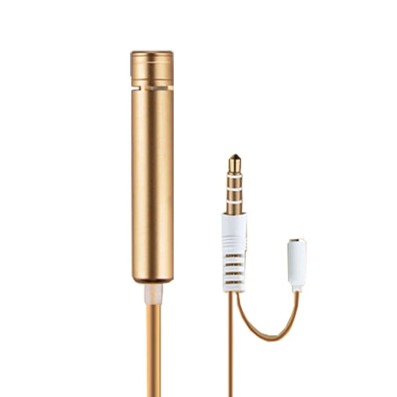 

A Ausuky Mini Handheld Microphone with earphone Singing Karaoke Recording Mic for IOS Android Smartphone MIC -15