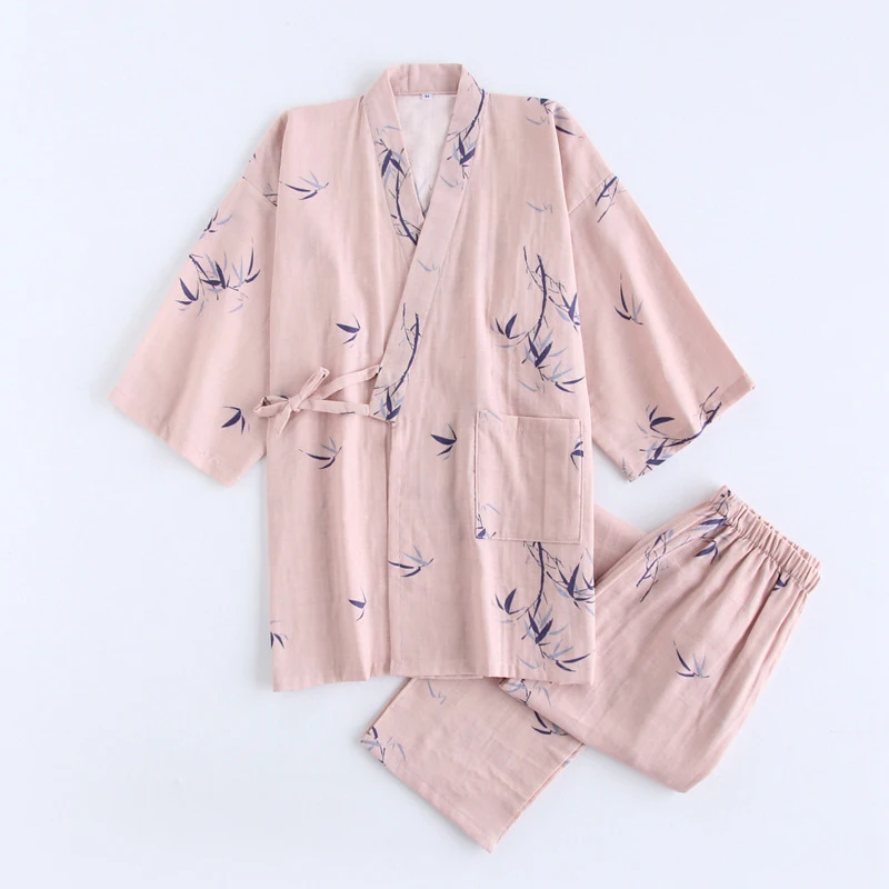 couples spring summer pajama cotton (3)
