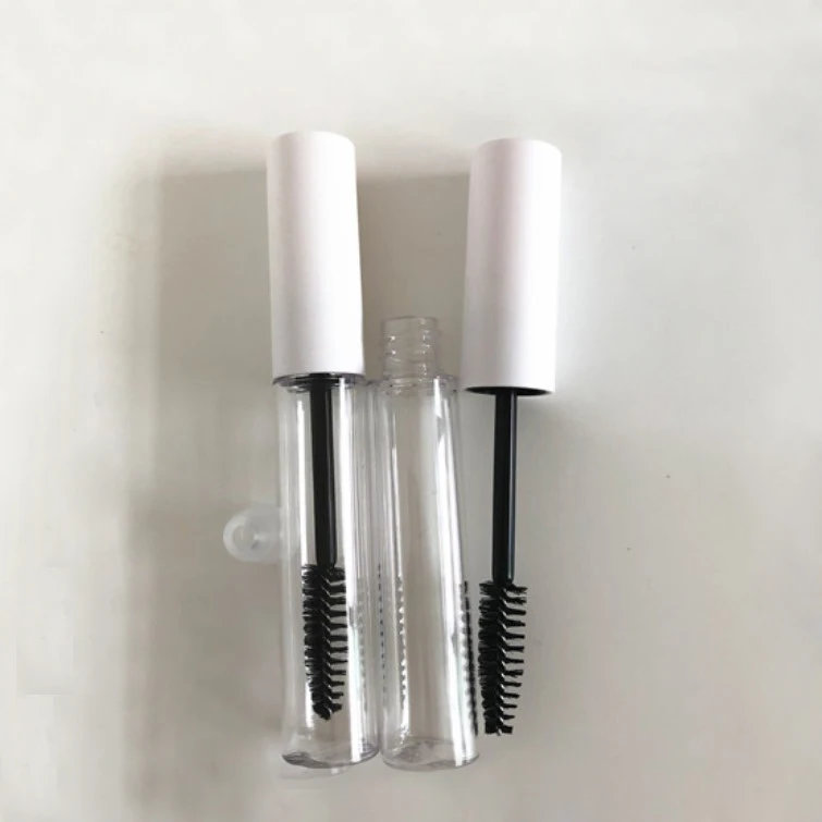 50pcs 100pcs 10ml Empty Mascara Tubes White/Silver/Gold/Black Cap Eyelash Tube Mascara Bottle Cream Cosmetic Packaging Container