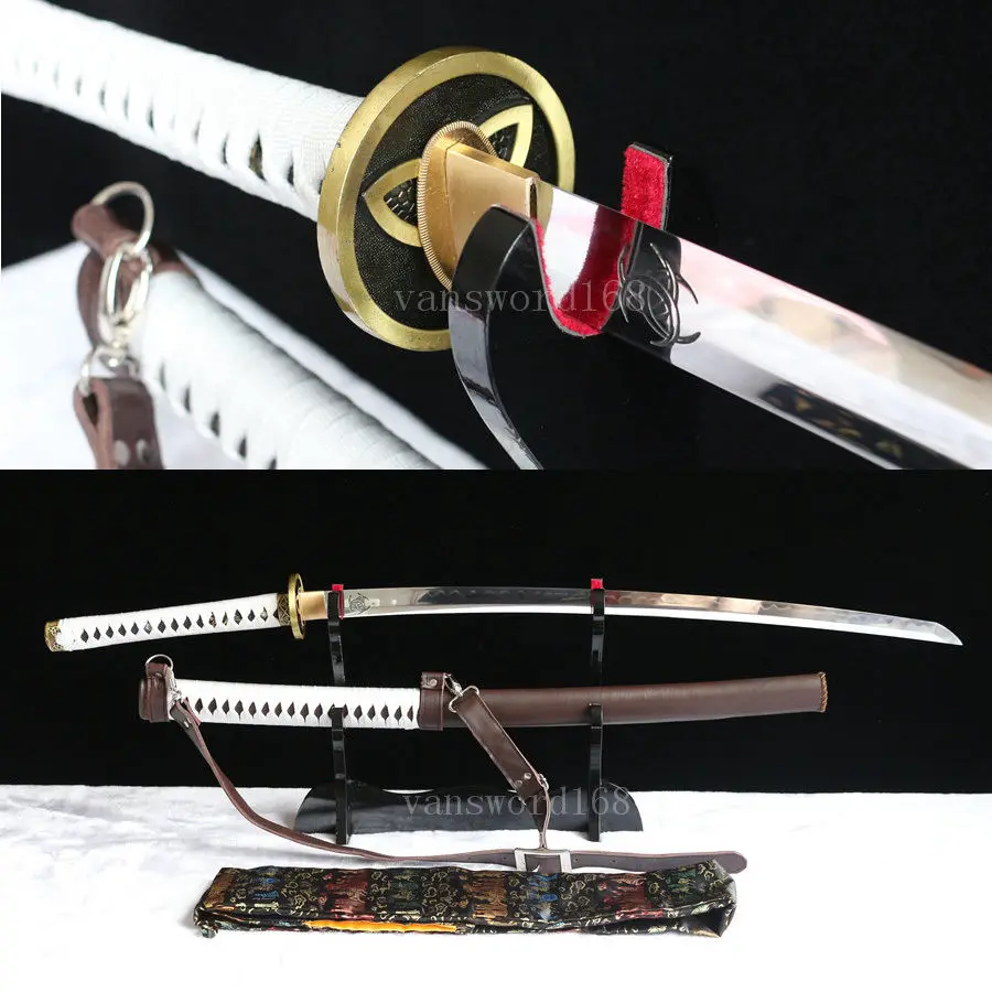 1 /"cuerno de búfalo kurikata Pulido A Mano Para Katana Japonesa Wakizashi tanto