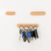 Wooden Key Holder Wall Key Storage Organizer Strong Magnetic Key Rack Hanger Key Ring Hooks Clerk Housekeeper on the Wall 1
