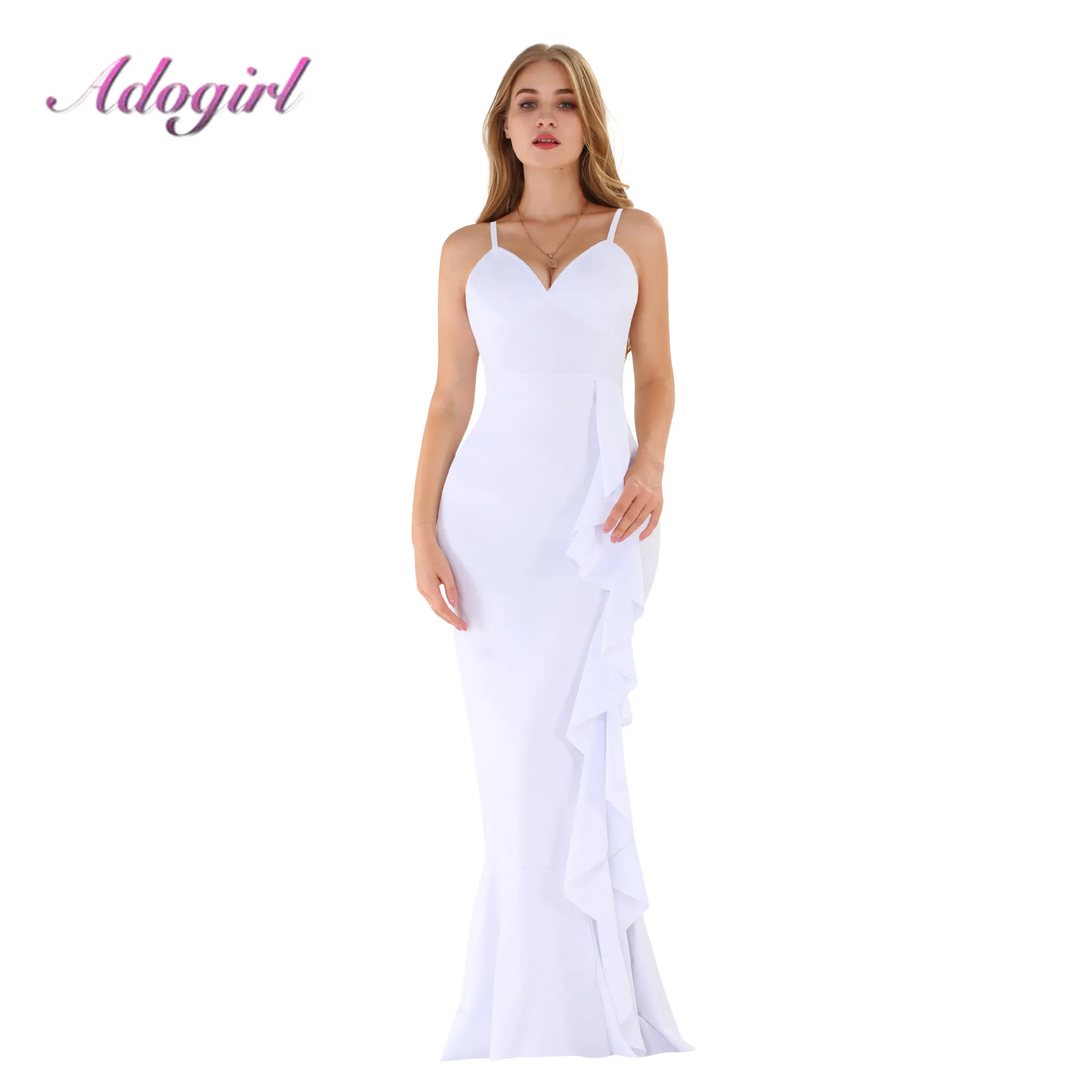 

Sexy Solid Spaghetti Strap Backless Beach Long Dress Women Summer Elegant Off Shoulder Evening Party Club Dresses Casual Vestido