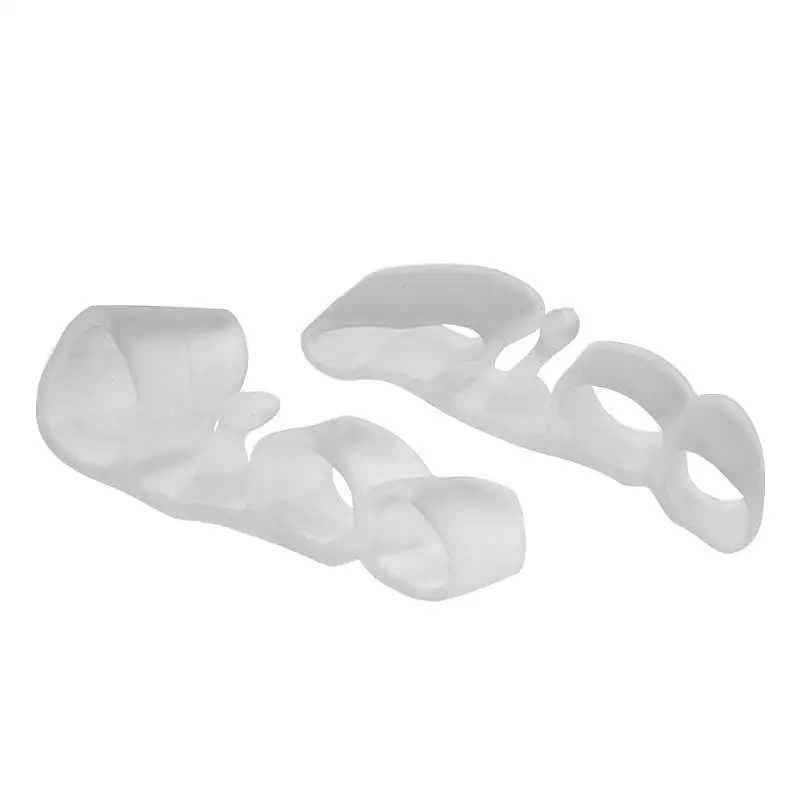 

1Pair Genuine Hallux Valgus Bone Thumb Orthotics Orthopedic Correct Silicone Foot Big Toe Separator Finger Pedicure
