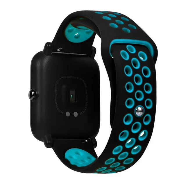 Силиконовый браслет для Xiaomi Huami Amazfit Bip, Молодежный ремешок для часов Xiomi, сменные умные аксессуары, браслет на запястье - Цвет: 3