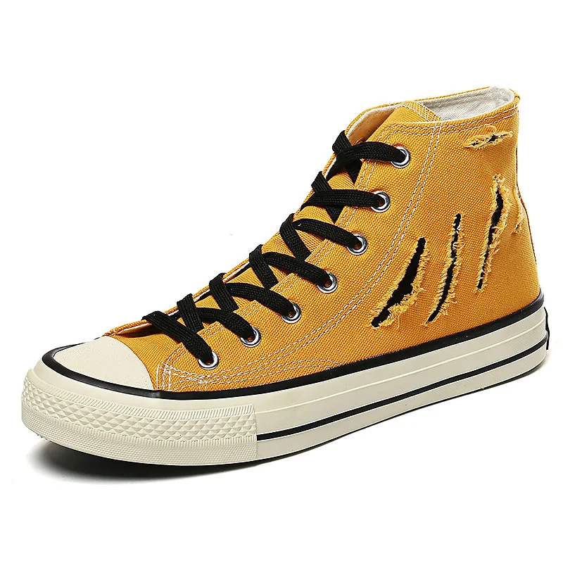 Men's Shoes Summer Cozy Canvas Shoes For Men Lace-Up Sewing Mixed Colors Non Slip Casual Mans Footwear Zapatos De Hombre Men's Shoes Summer Cozy Canvas Shoes For Men Lace-Up Sewing Mixed Colors Non Slip Casual Mans Footwear Zapatos De Hombre