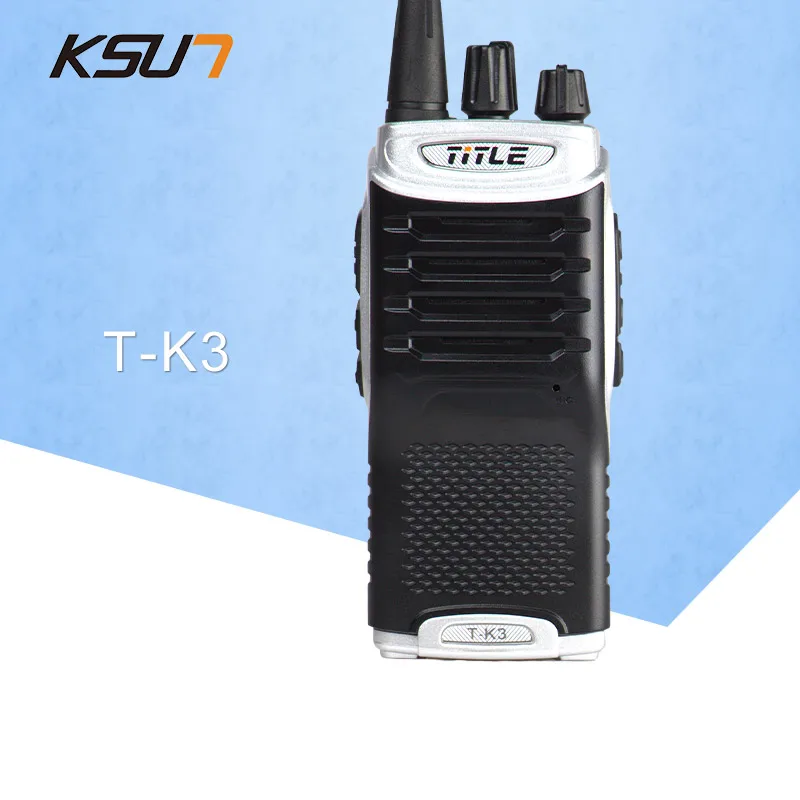 

(1 PCS)KSUN T-K3 Ham Two Way Radio Walkie Talkie Dual-Band Transceiver BUXUN T-K3