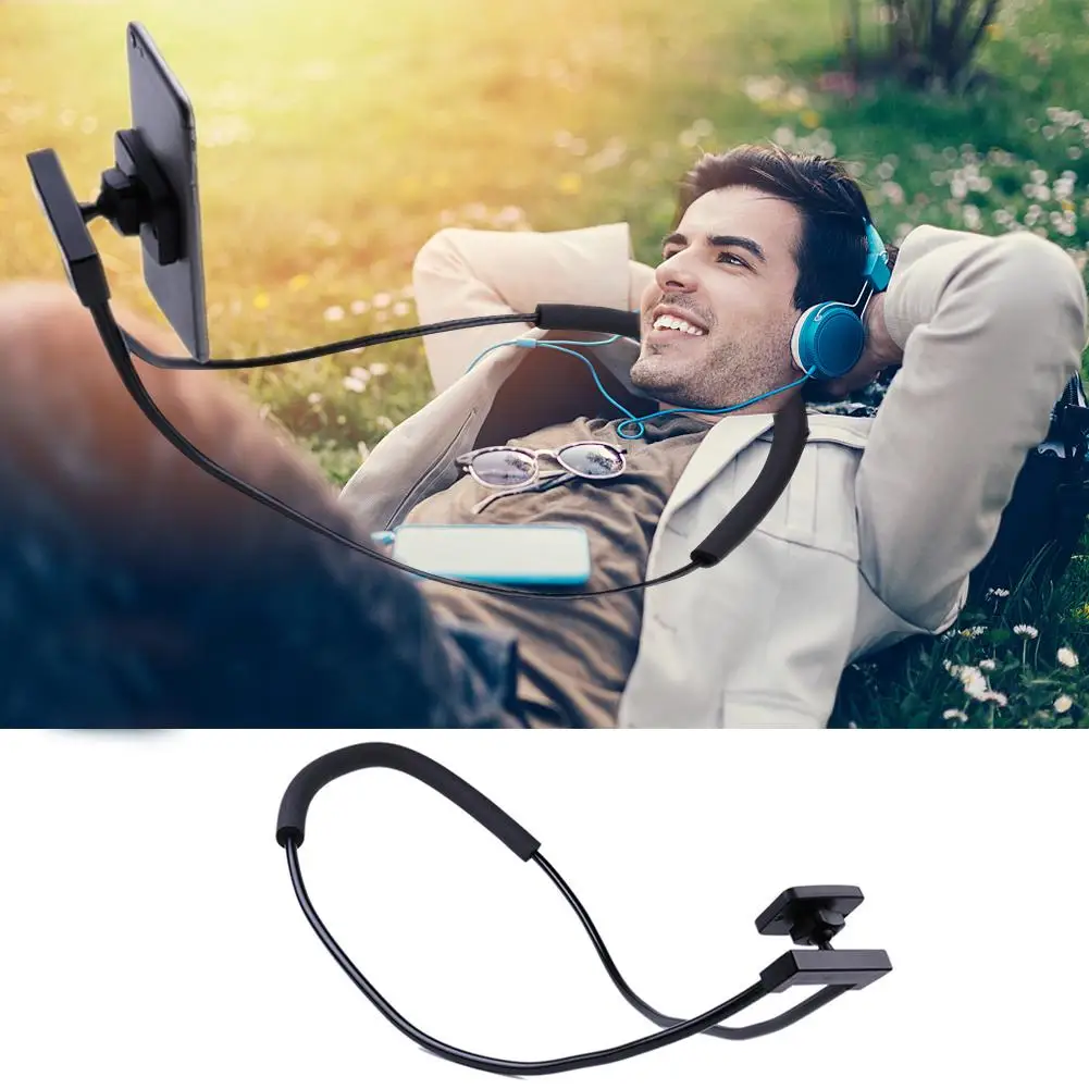 

Universal Lazy Hanging Type Magnetic Sofa Cell Phone Holder Tablet PC Supporter Stand Support