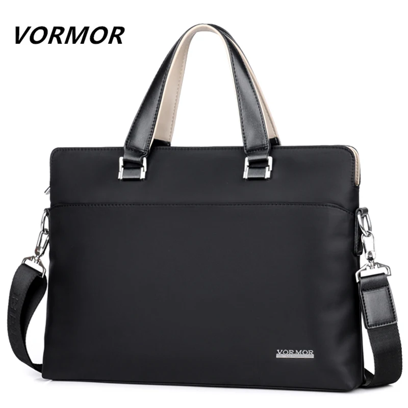 VORMOR الشهيرة العلامة التجارية الرجال حقيبة حقيبة للماء أكسفورد حقيبة لاب توب لأغراض العمل الأزياء الذكور حقيبة يد حقائب كتف 2019 جديد
