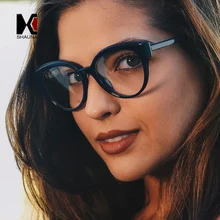 SHAUNA обновленная Весенняя шарнирная разноцветная модная оправа для очков кошачий глаз женские очки для близорукости