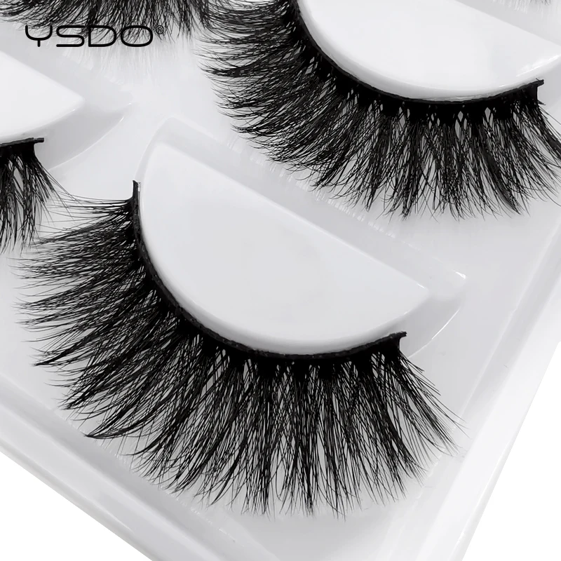 Mink False Eyelashes 3D Thick Natural Volume Lashes
