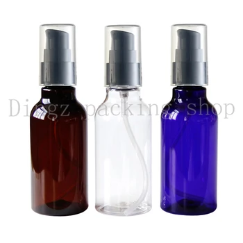 

50pcs 100ml empty cosmetic container with cream pump,skin care cream treatment bottles travel size makeup setting spray