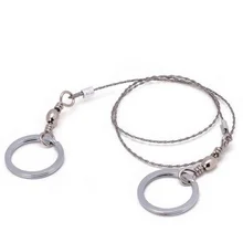 Полевая пила из нержавеющей проволоки, ручная цепная пила, резец, уличная аварийная пила, для кемпинга, охоты, Проволочная пила, инструмент для выживания, новинка