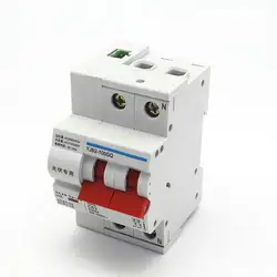 2 P 6A/32A/40A/50A/63A PVRD ARD автоматического повторного включения устройства миниатюрный выключатель с напряжение сбой защита для солнечных Системы