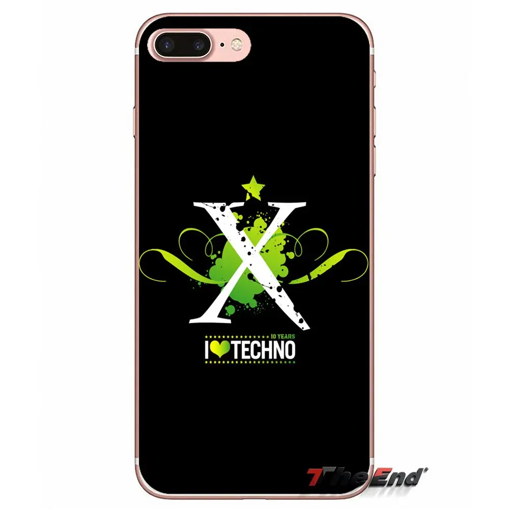 Чехол из ТПУ для Huawei G7 G8 Ascend P7 P8 P9 Lite Honor 4C 5X 5C 6X Mate 7 8 9 Y3 Y5 Y6 II Pro I Love Techno technology Music|tpu