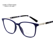 Для женщин повседневные очки рамки Non-рецептурные прозрачные линзы очки MSG7108