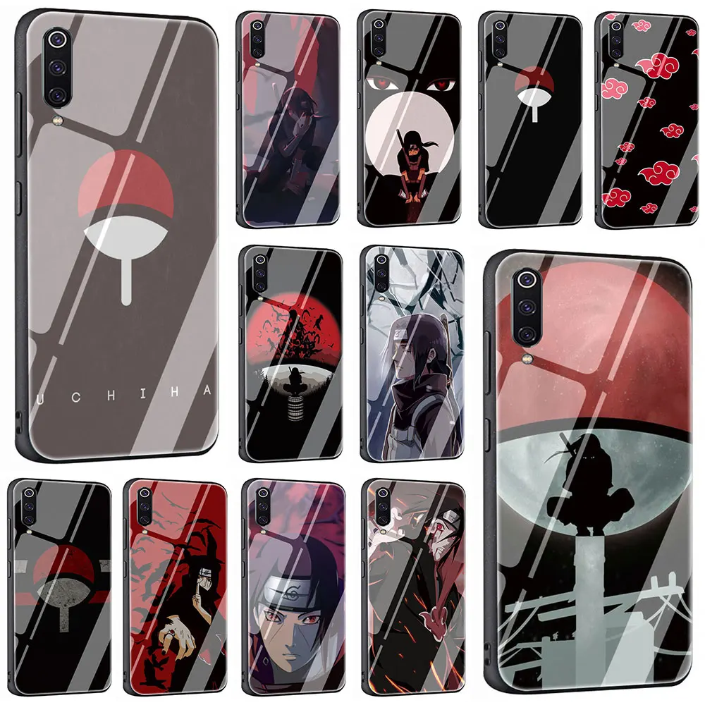 

Naruto Shippuden Uchiha Itachi Tempered Glass Phone Cover Case For Xiaomi Mi 8 9 Redmi 4X 6A Note 5 6 7 Pro Pocophone F1