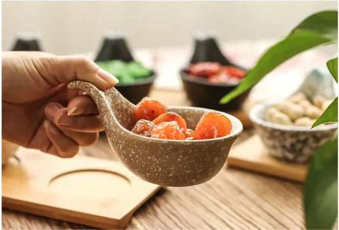 Японская керамическая посуда фруктовое блюдо деревянный поднос креативный керамический плед закуска конфеты блюдо/Соус приправа блюдо соленья блюдо