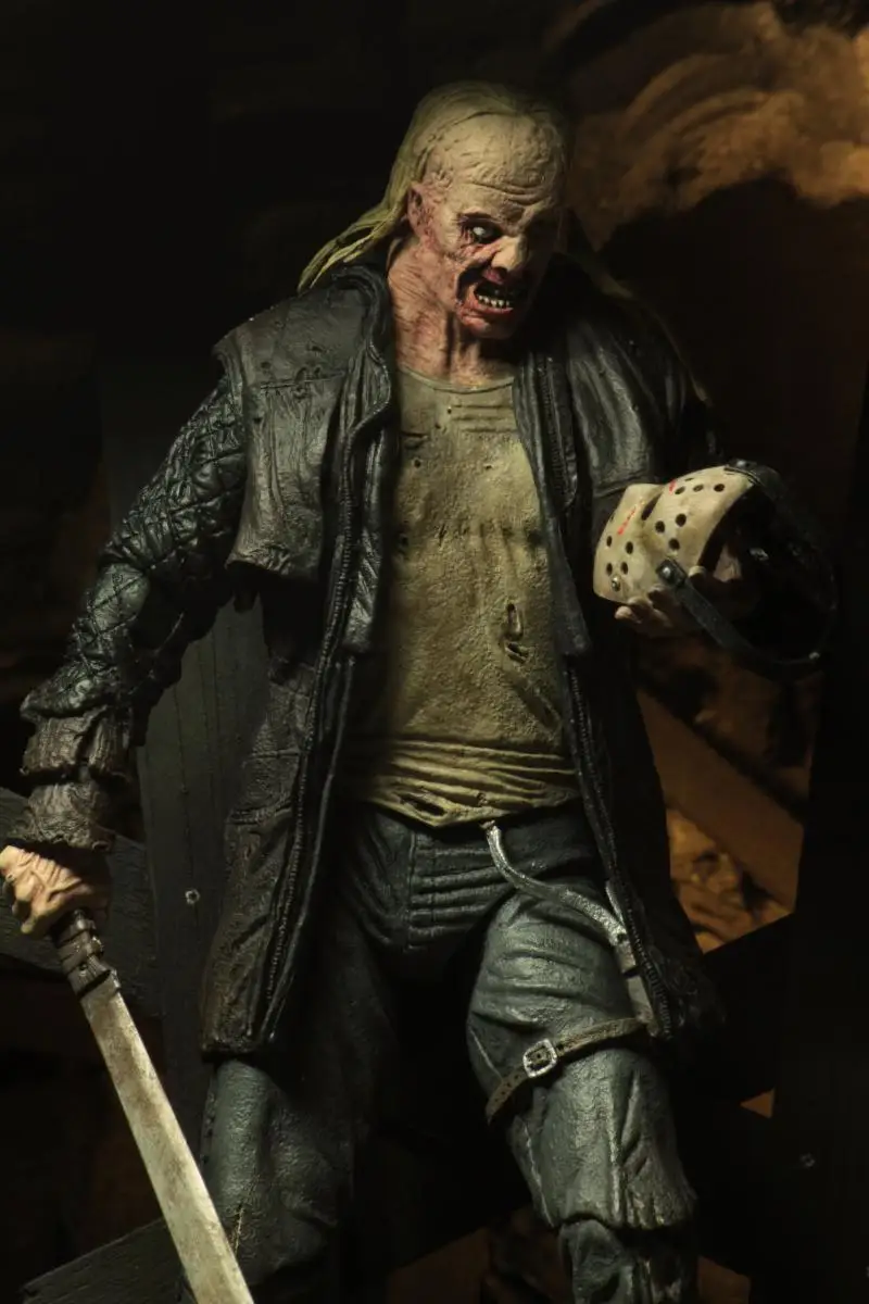 7,2 дюймов NECA Friday The 13th Jason 2009 Remake Voorhees фигурка игрушка ужас подарок на Хэллоуин