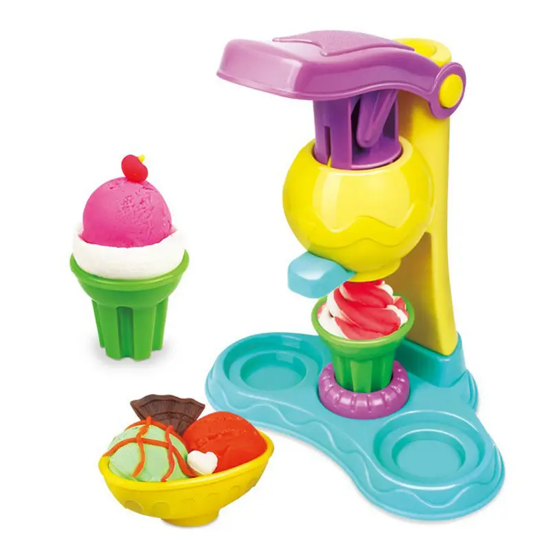 New plasticine ice cream extruder distribution die tool sets playdough