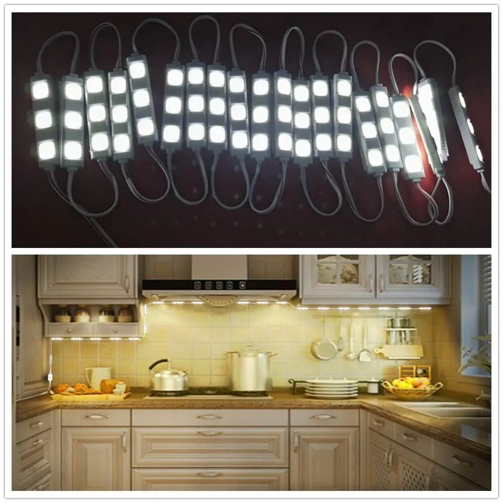 

12V 20W SMD5730 LED Mirror Light with Touch Switch Brightness Dimmer for Cabinet Closet Kitchen Counter Decoration