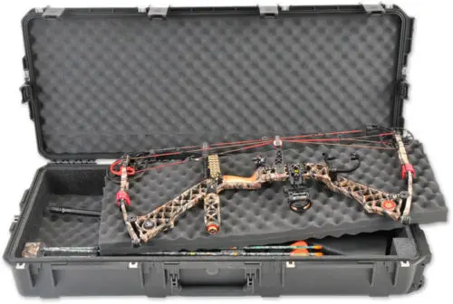 

SKB Cases iSeries Double Bow/Rifle Case w/Foam and Wheels, Black 3I-4217-DB