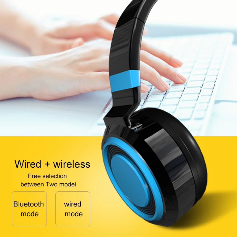 Chiclits TF Card Wireless Bluetooth Headphone (5)