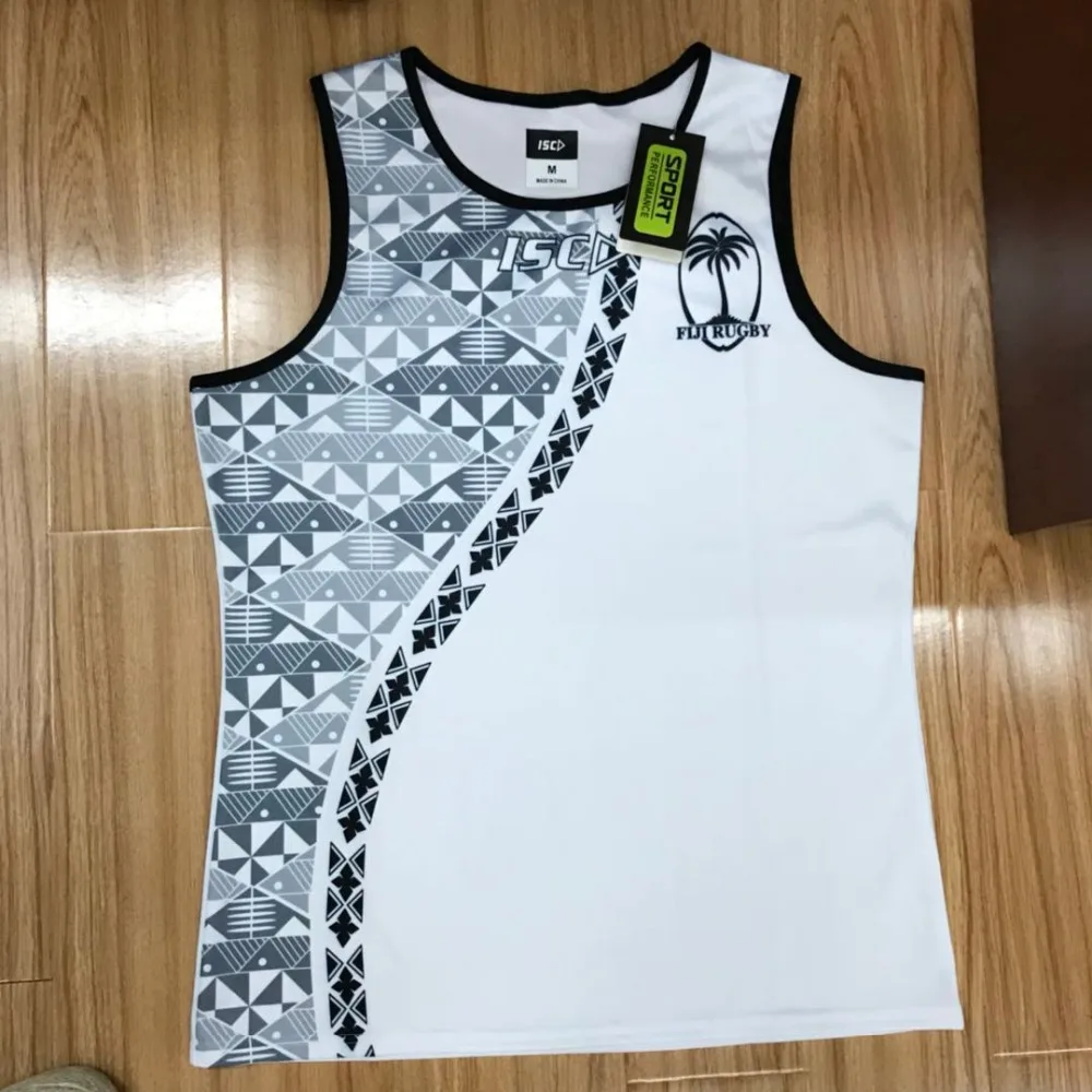 

2018 2019 FIJI home away rugby Jersey shirt Singlet vest 18 19 fiji union shirts s-3xl