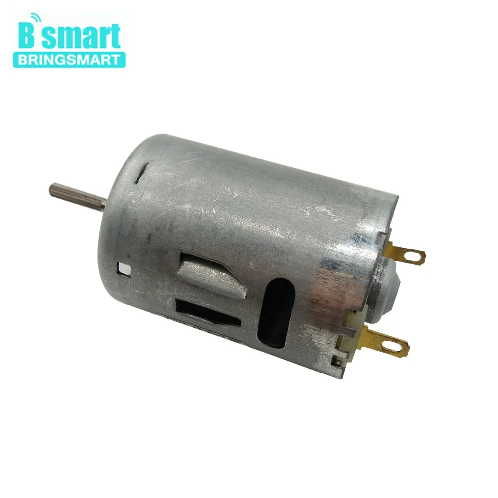 

Bringsmart RK-380PH-4733 Micro Knurled Shaft High Speed DC Motor 6V 15000rpm Small Electric Motor 12 Volt DIY Ship Model