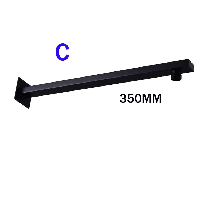 BAKALA Черная Нержавеющая Сталь Настенный или потолочный Душ для ванной ...