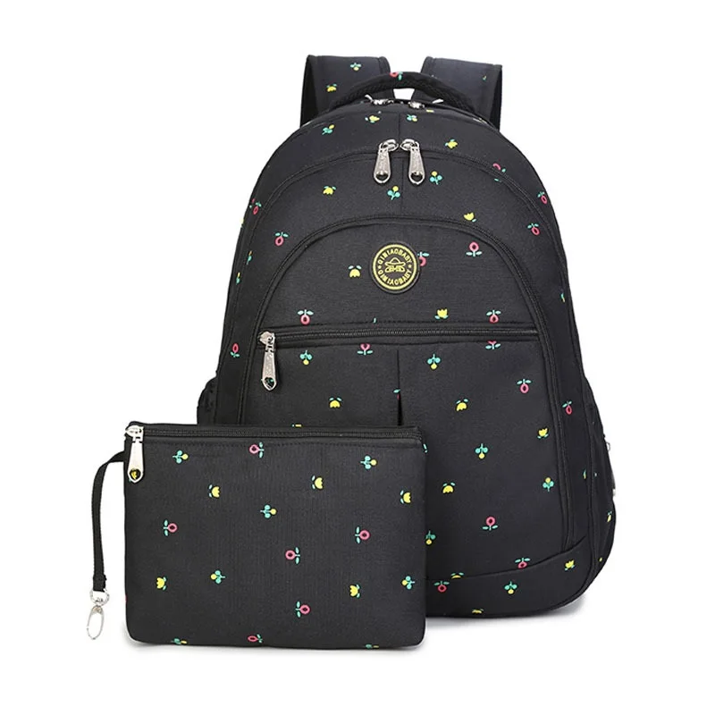 Оксфорд мумия рюкзак набор мать и babybackpackвстроенный мешок для хранения/молоко