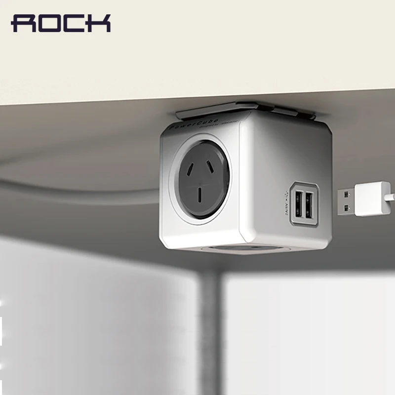 ROCK телефон зарядное устройство четыре разъем питания двойной USB порт для iPhone/Samsun
