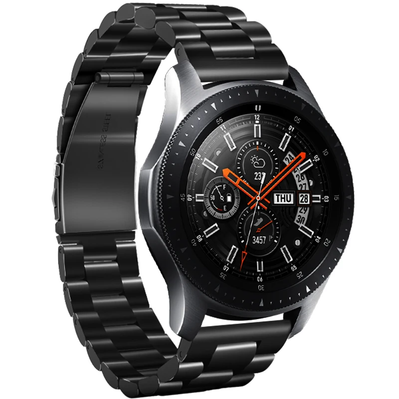 HOCO классический ремешок из нержавеющей стали для samsung Galaxy Watch 46 мм Band gear S3 Classic/Frontier умные наручные часы ремешок