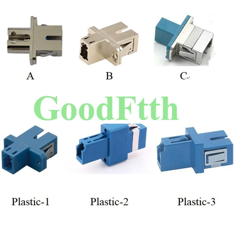 Гибридный адаптер переходник SC-LC LC-SC симплексный Цирконий керамический наконечник GoodFtth