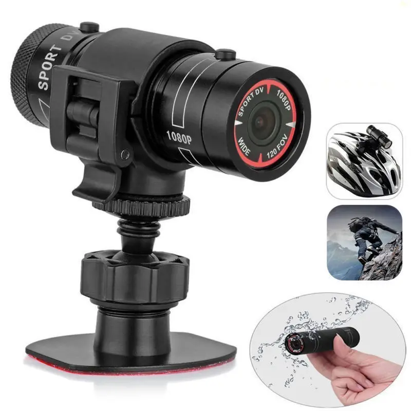 

MC42 Full HD 1080P DV Mini Waterproof Sport Camera Bike Helmet DVR Video Cam Recorder For Cycling/parachuting Extreme Sports