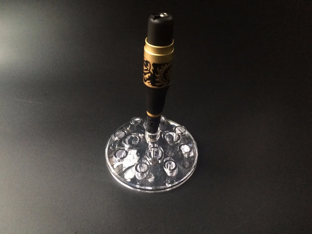 

2pcs Transparent Tattoo Ink Cup Holder Machine Pen Holder For Permanent makeup