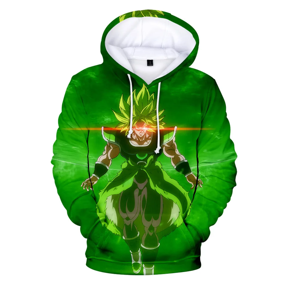 Anime Hoodie Dragon Ball Z Pocket Hooded Sweatshirt Kid Goku 3D Hoodies Pullovers Men Women Long Sleeve Outerwear Poleron Hombre