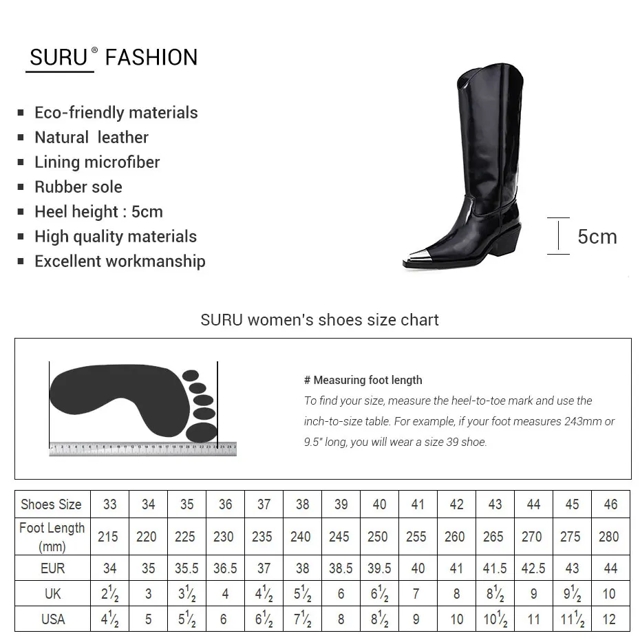 Conchyliculture Cuir D'équitation Black En Veau Femmes Western Grande 34 Plus white Taille 43 Suru Bottes d0qUOwdE