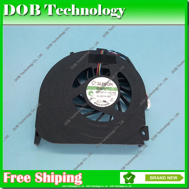 Кулер для охлаждения процессора ноутбука PACKARD BELL MS2273 TJ65 MG60120V1-Q000-S99 DFS541305LHOT 4pin |
