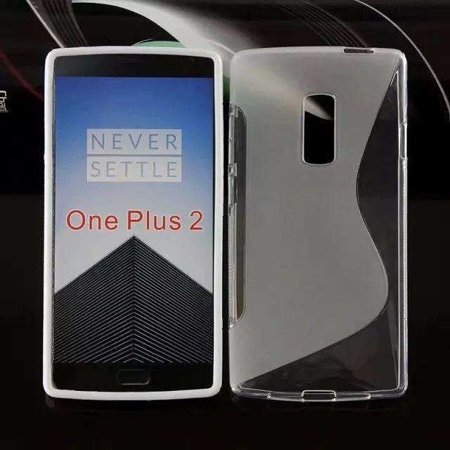 Gligle 200 шт/партия Роскошный мягкий чехол из ТПУ S-Line для Oneplus 2 TPU чехол для Oneplus 2 2