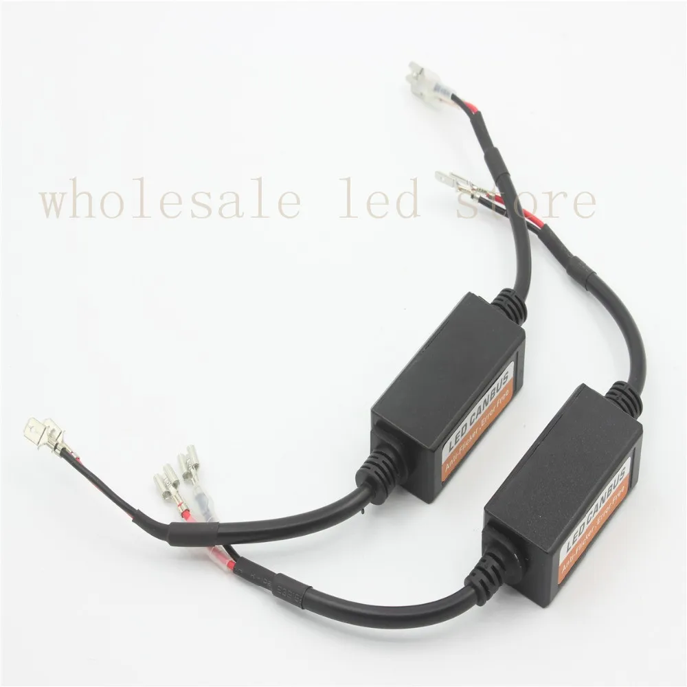 1Pcs H1 LED car Warning Canceller Capacitor Error Free Load Resistor OBD canbus Decoder led headlight 9~16V Shipping | Автомобили и