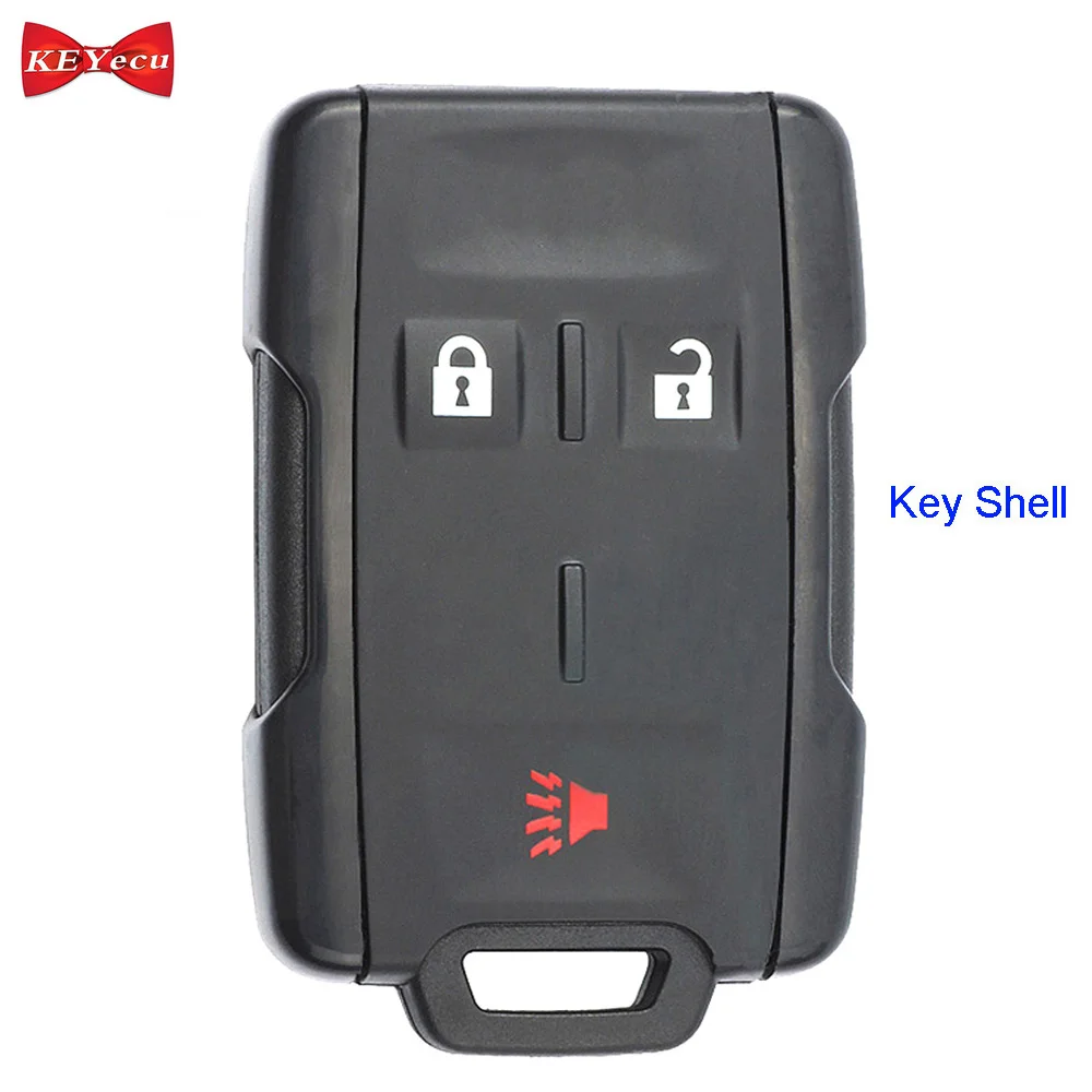 KEYECU для Chevrolet Silverado 1500 2500 3500 Tahoe пульт дистанционного ключа оболочки чехол Корпус
