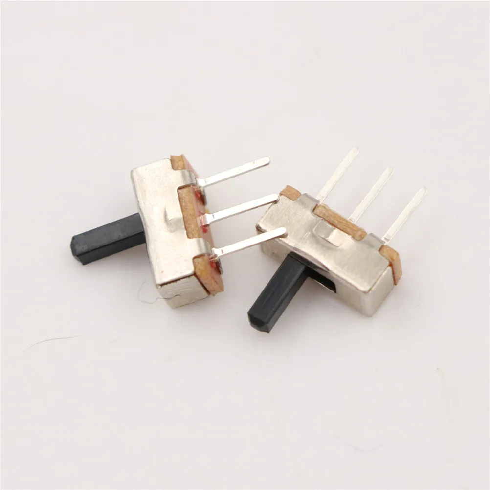 40X 3 Pin SS12D00G3 2 Position SPDT 1P2T PCB Panel Mini Vertical Slide Switch X 40X 3 Pin SS12D00G3 2 Position SPDT 1P2T PCB Panel Mini Vertical Slide Switch X
