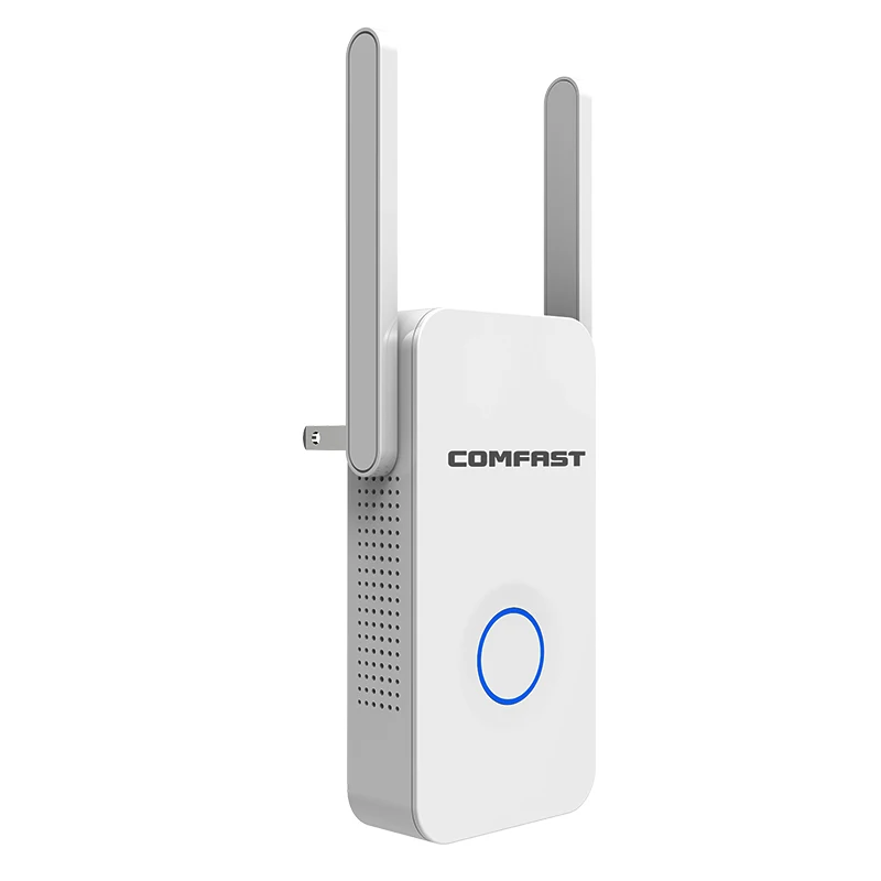 5Ghz Dual band dual antenna 1200Mbps gigabit WiFi Repeater WiFi Signal Amplifier Wireless Router Wi Fi 4