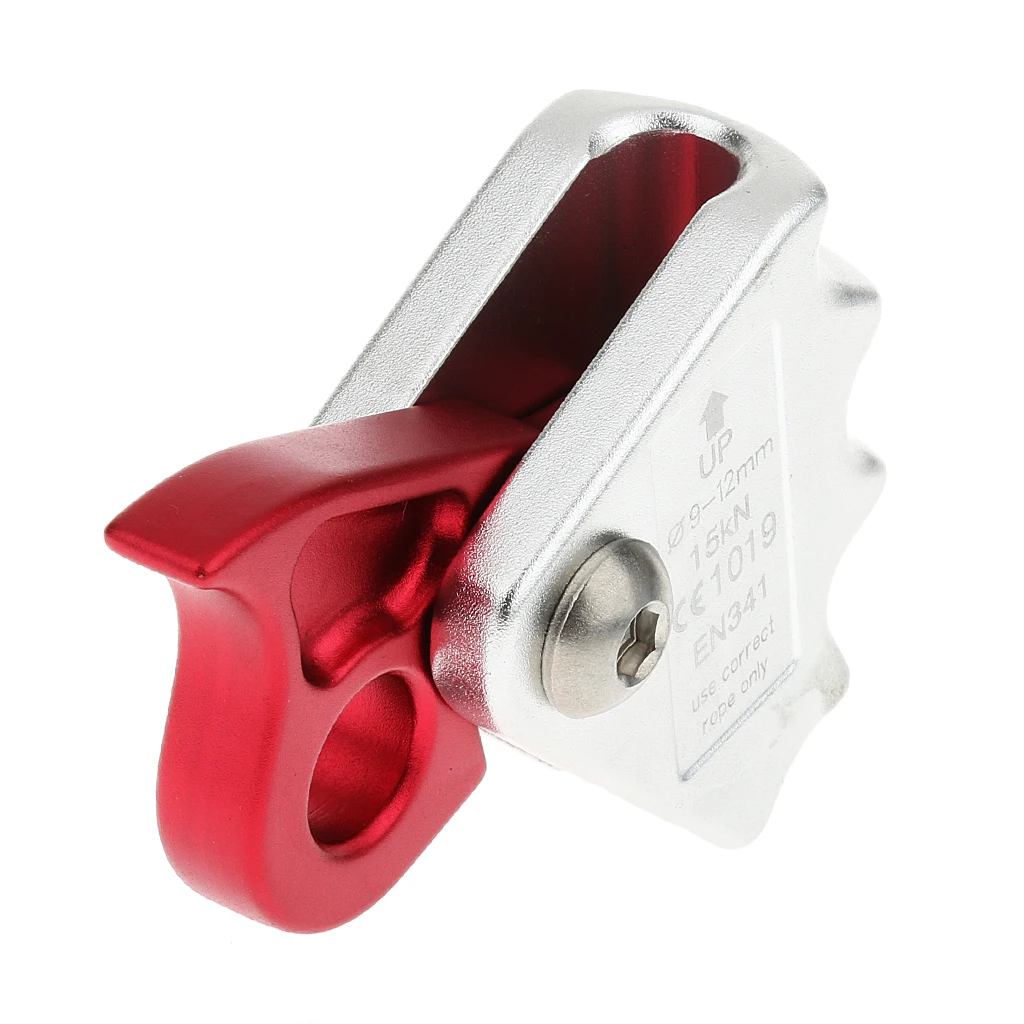 Outdoor Climbing Mountaineering Rope Grab Protecta For 9mm-12mm Rope Arborist Rappelling Caving Tool escalada equipamento